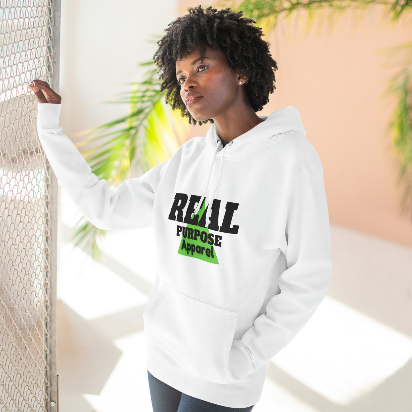 Real Purpose Leveled Up Unisex Premium Pullover Hoodie