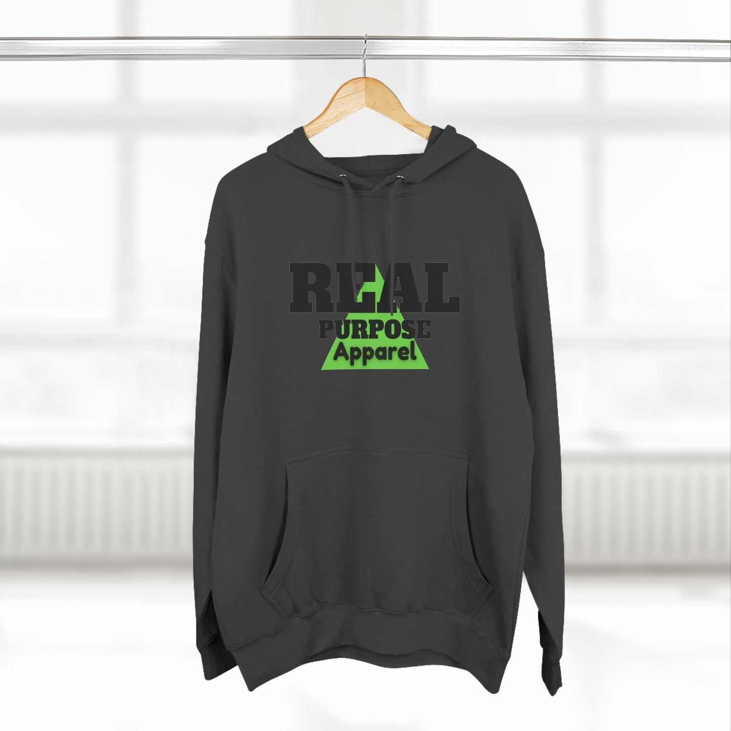 Real Purpose Leveled Up Unisex Premium Pullover Hoodie