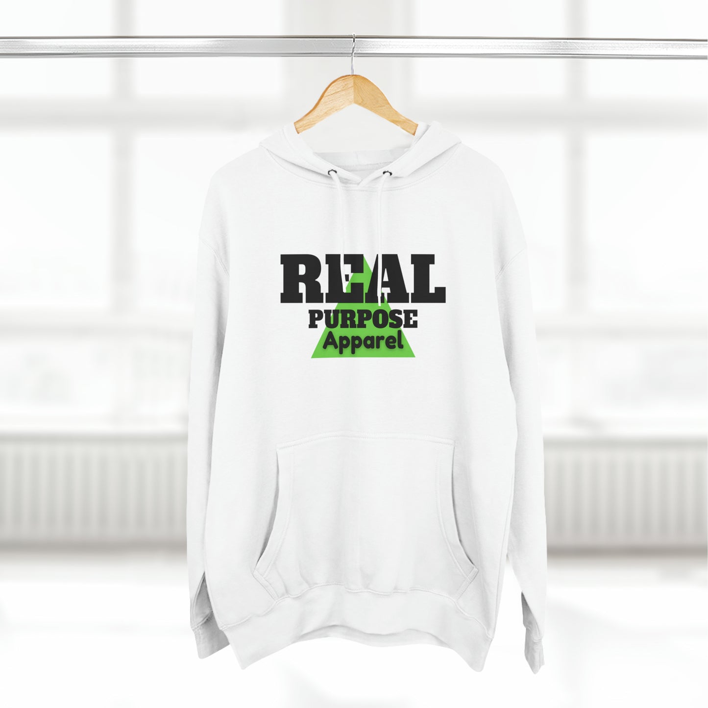 Real Purpose Leveled Up Unisex Premium Pullover Hoodie