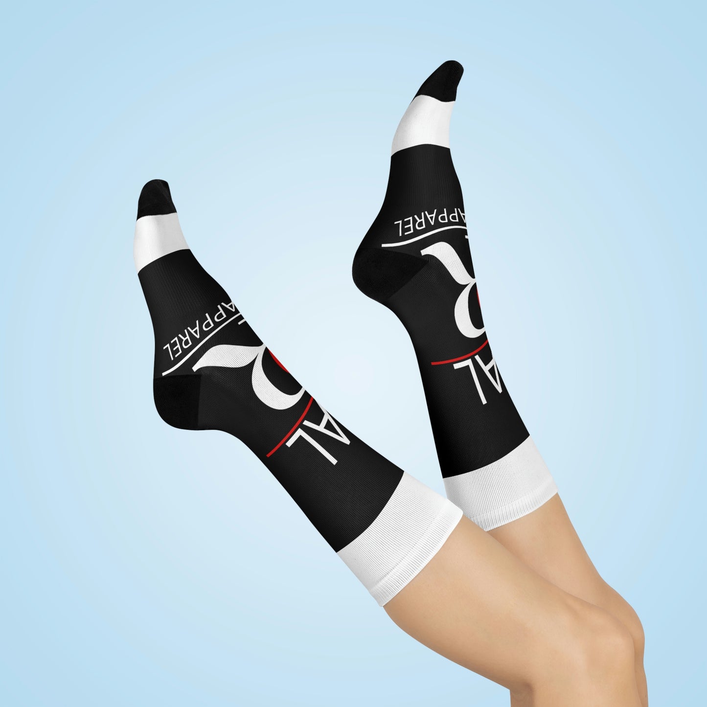 Real Purpose Logo DTG Crew Socks