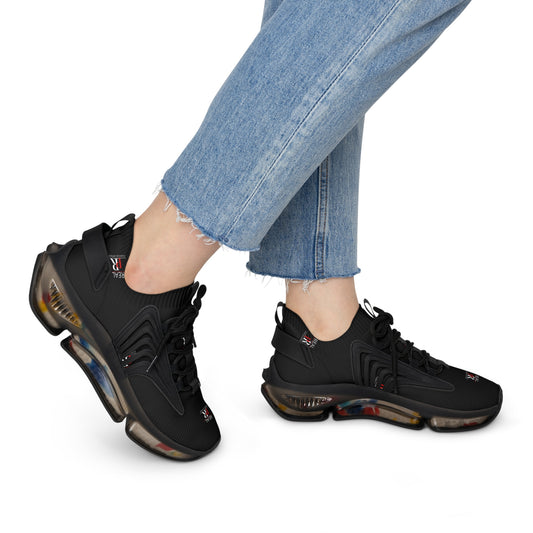 Real Purpose Apparel Women's Black Mesh Sneakers